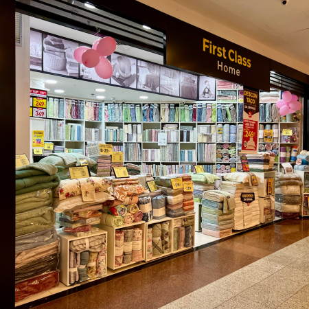 Logo da loja first class